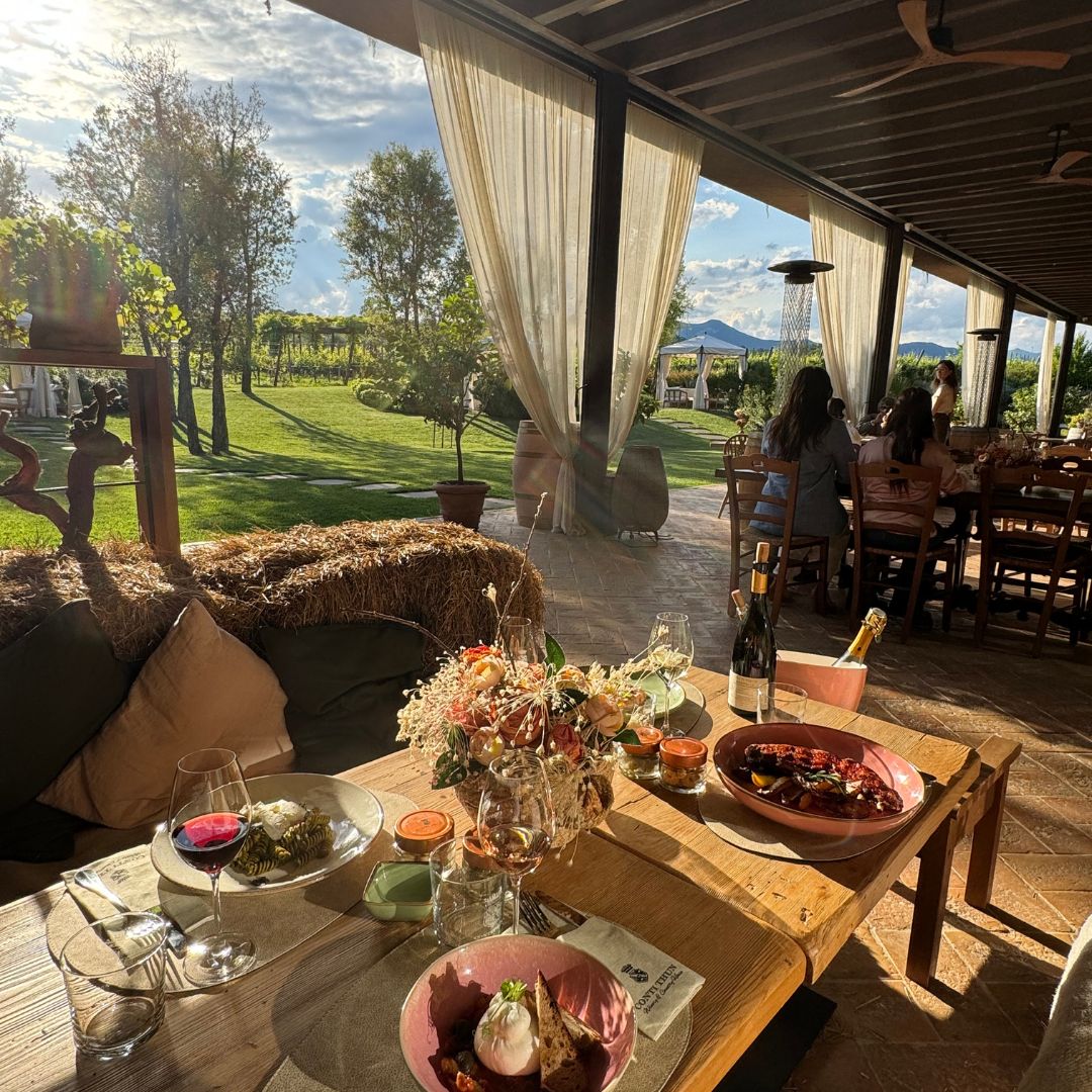 Light Lunch vista Vigna