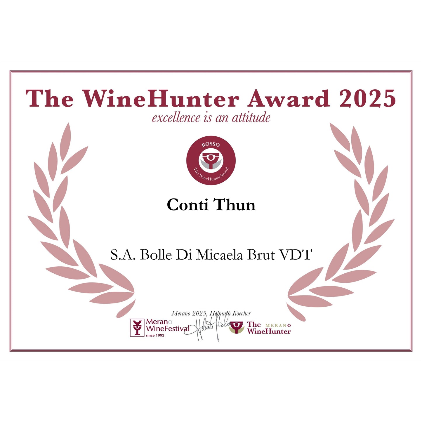 BOLLE di MICAELA - Spumante Brut Rosé