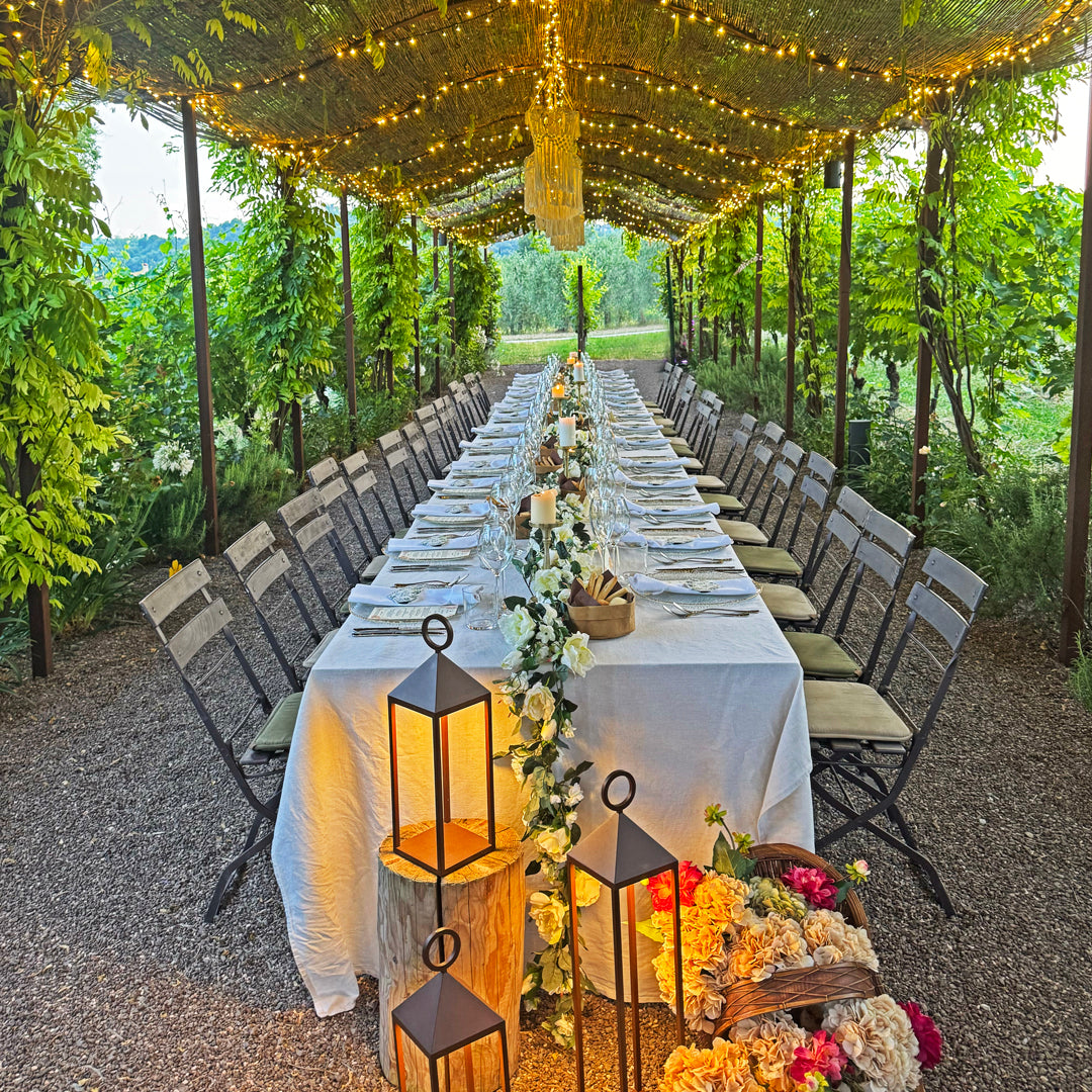Abendessen im Weinberg