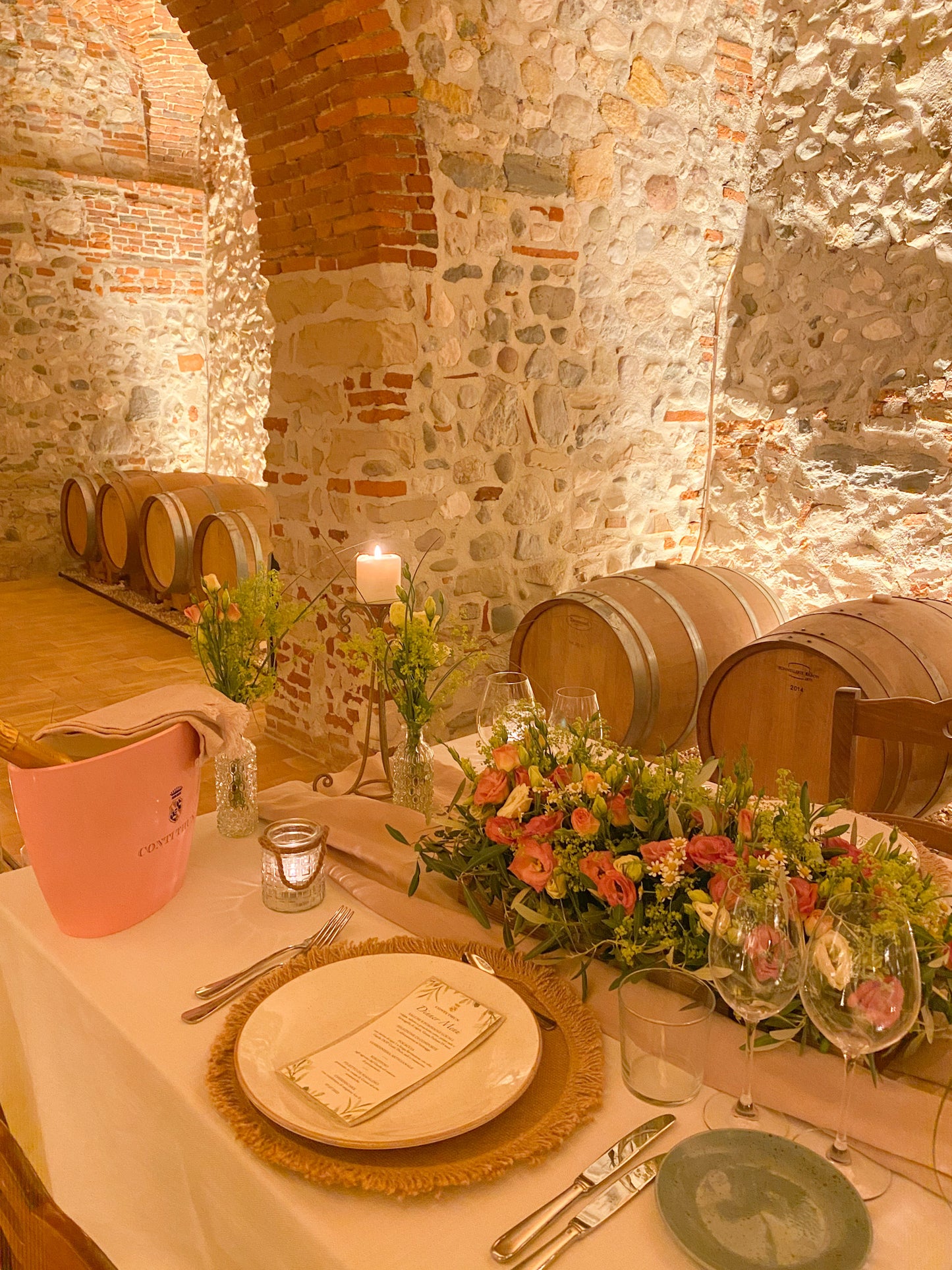 Cena Romantica in Barricaia