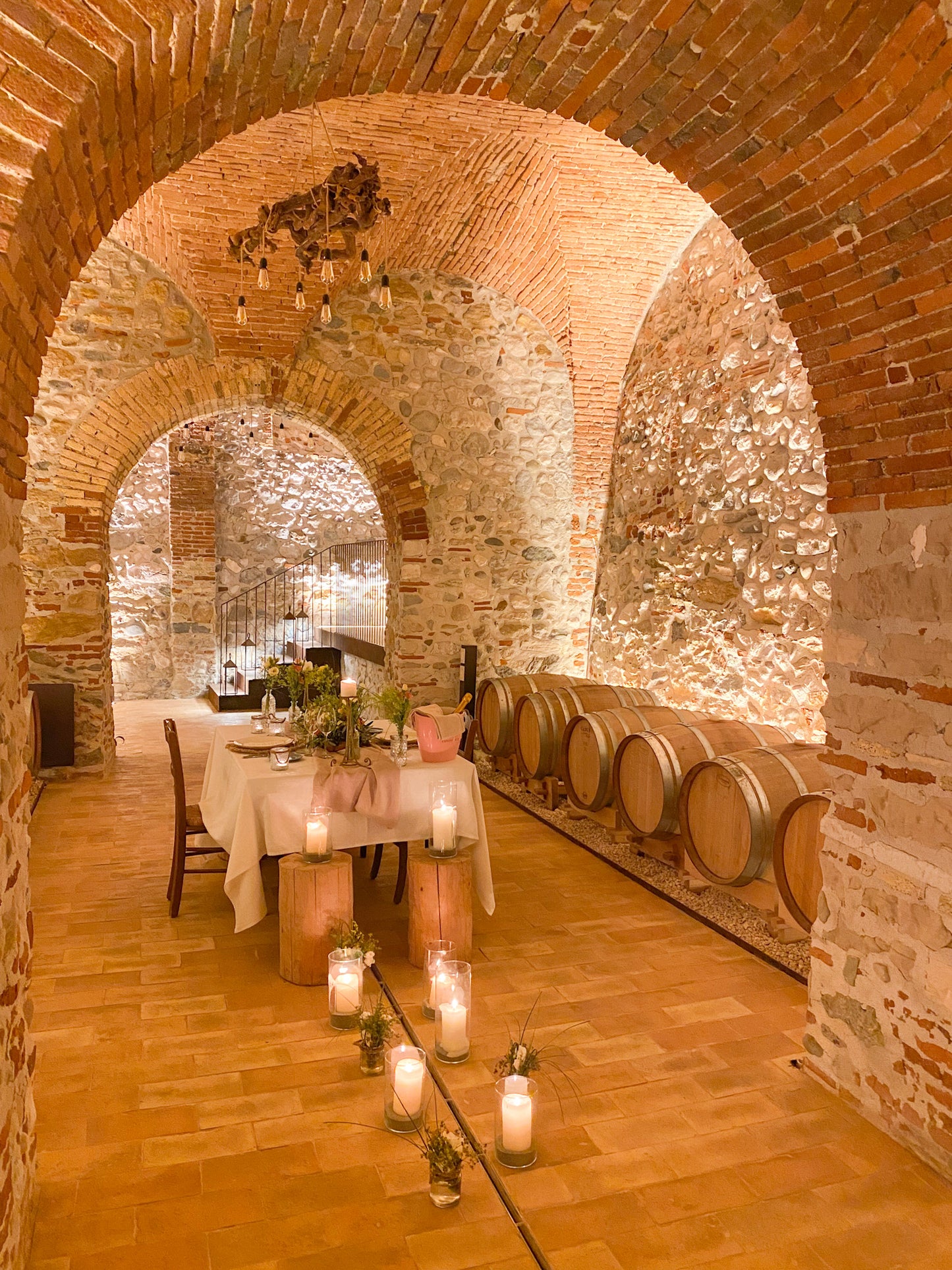 Cena Romantica in Barricaia