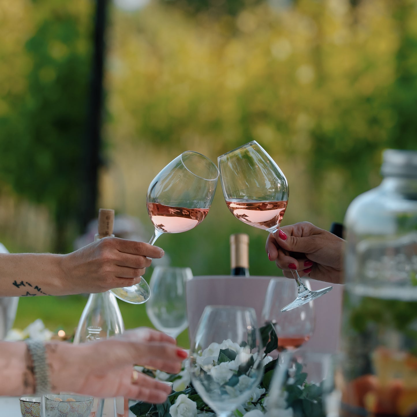 Rosé Lounge vista Vigna