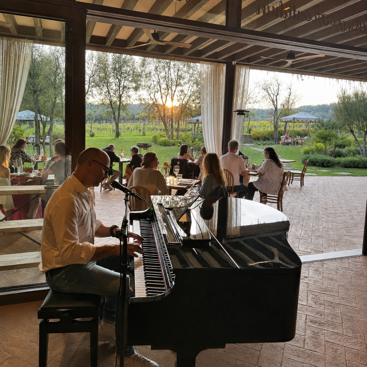 
                  
                    Piano & Wine – Sunday Evening in the Osteria
                  
                