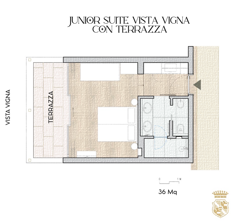 
                  
                    Junior Suite mit Weinbergsicht und Terrasse
                  
                